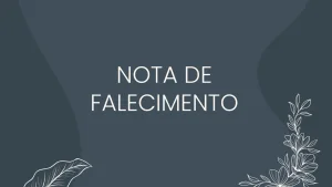 Nota de Falecimento